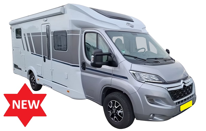 carado-klein new Carado T448 Pro+ - CVD Camperverhuur